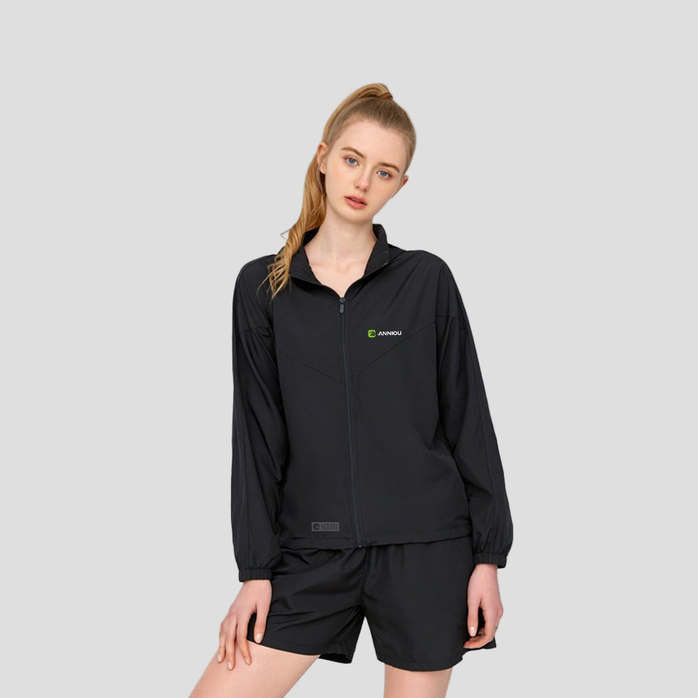 Lightweight Hooded Athletic Jacket UPF 50+-4