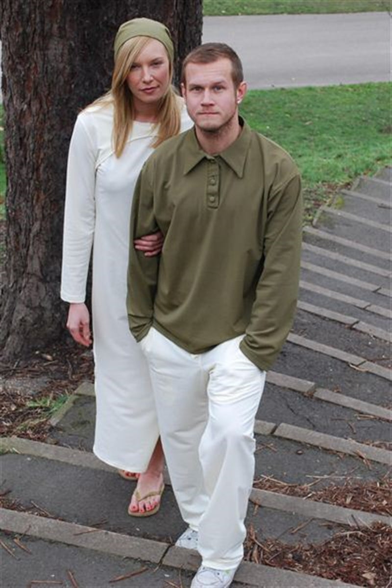 Mens Long Sleeve Polo Shirt - UPF 50+-zoom-3