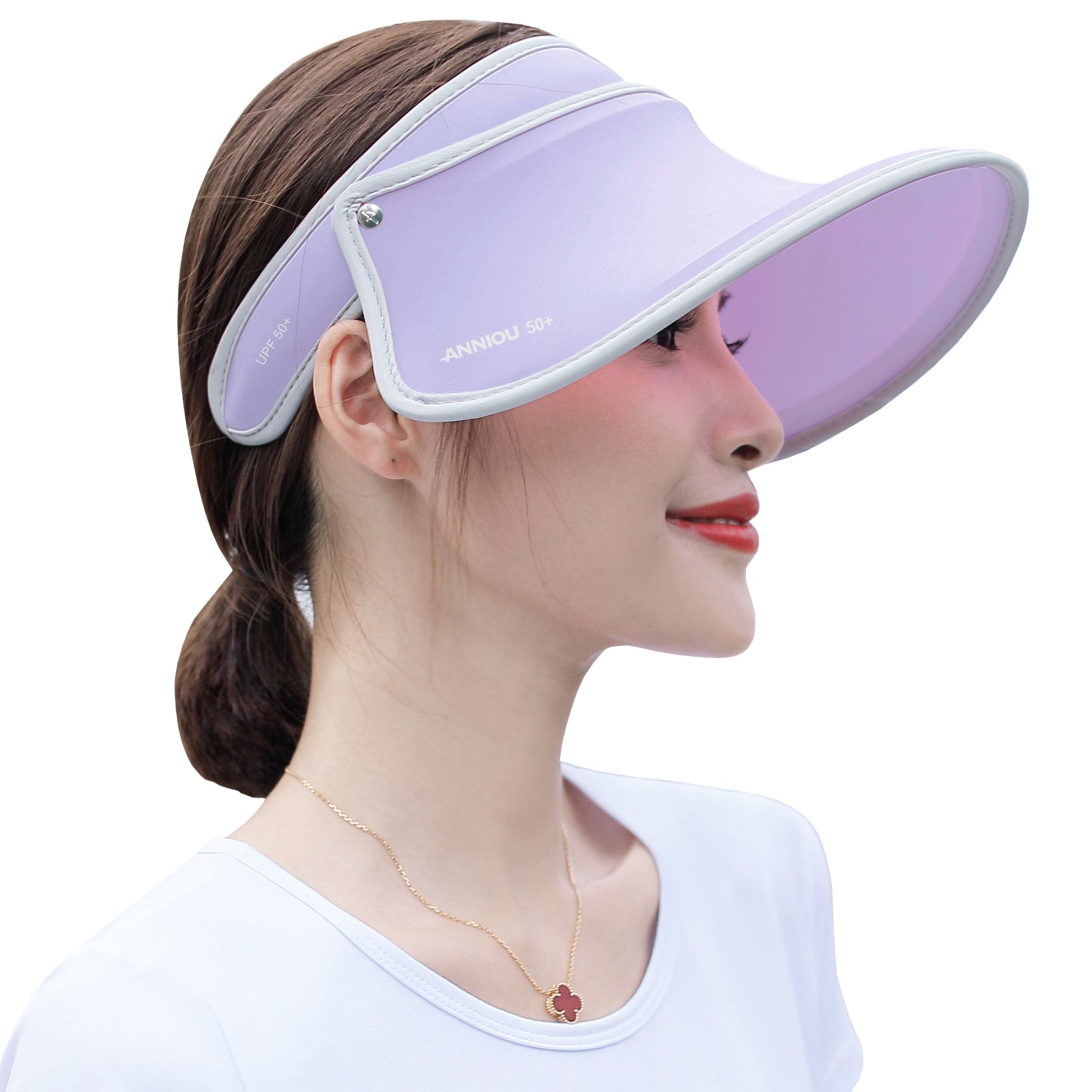 Long Visor Sun Protection Hat-10
