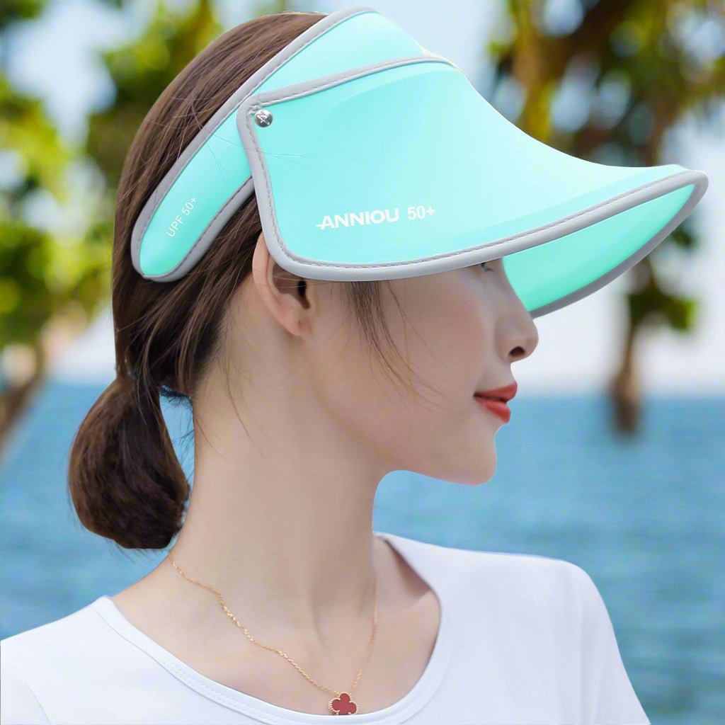 Long Visor Sun Protection Hat-1