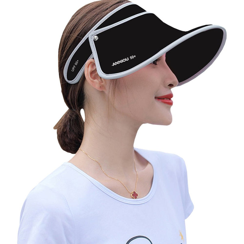 Long Visor Sun Protection Hat-zoom-
