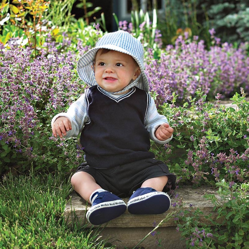 Lorikeet Sun Protective Baby Sunhat 3-12 months - UPF 50+-zoom-