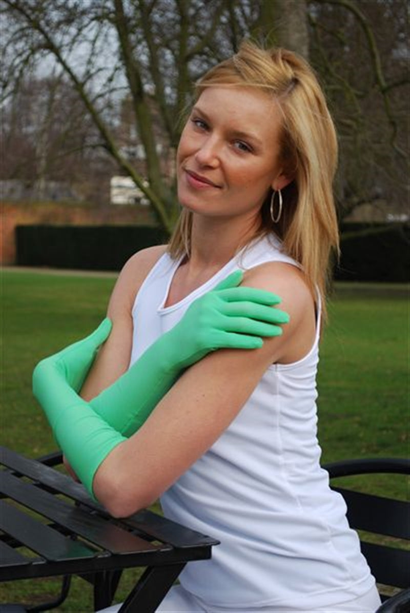 Sun Protective Gloves / Unisex Driving Sleeves Medium Length - UPF 50+