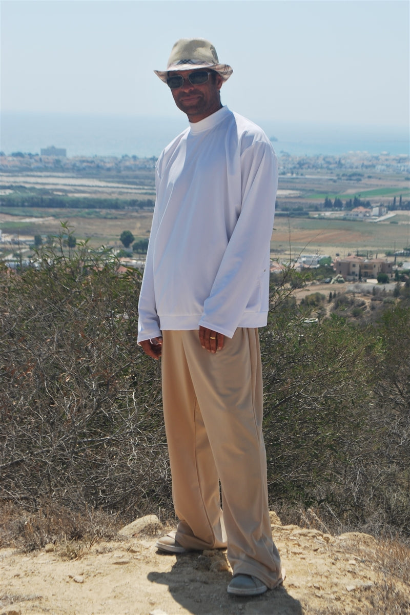Mens Drawstring Trousers NO POCKETS - UPF 50+-zoom-4