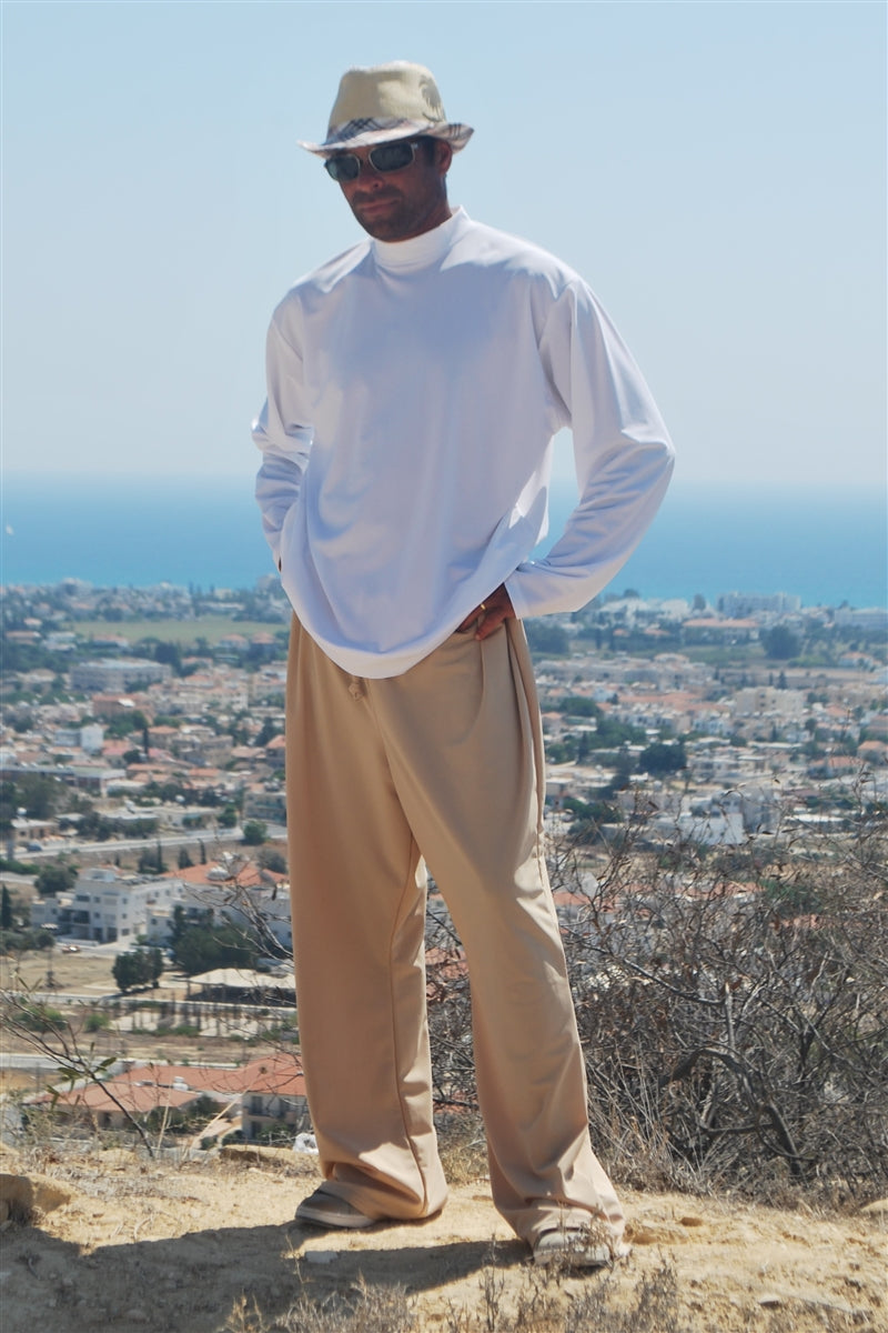 Mens Drawstring Trousers NO POCKETS - UPF 50+-3