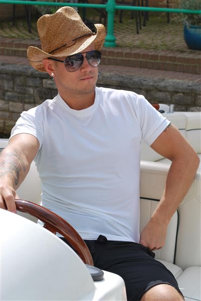Mens Fitted T-Shirt - UPF 50+-zoom-
