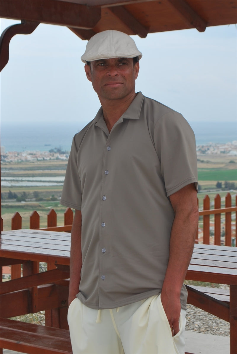 Mens Short Sleeve Shirt - UPF 50+-zoom-