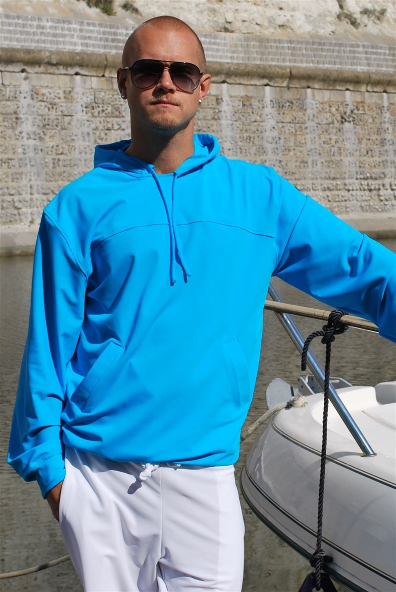 Mens Hooded Top - UPF 50+-zoom-