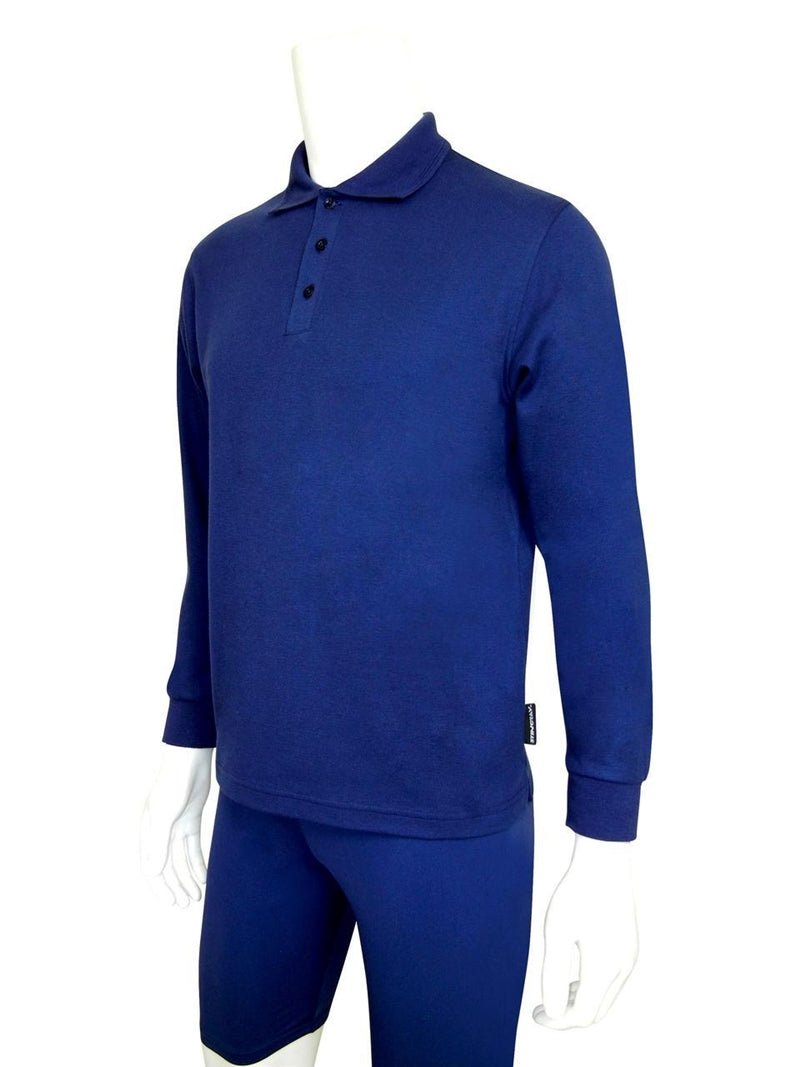 Stingray Mens Long Sleeved Polo Shirt ST805L - UPF 50+-8
