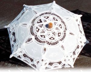 Lace Parasols Ornamental - Non SPF Rated-1