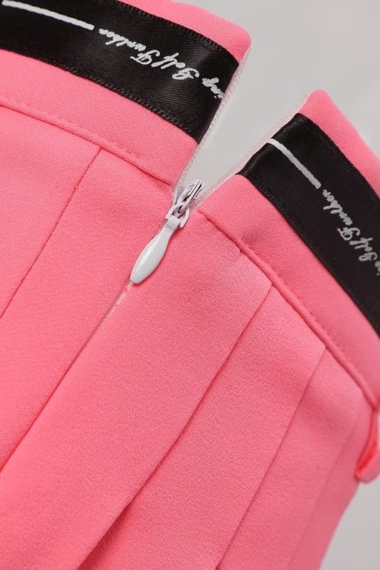 Pink Golf Skort UPF 50+-zoom-