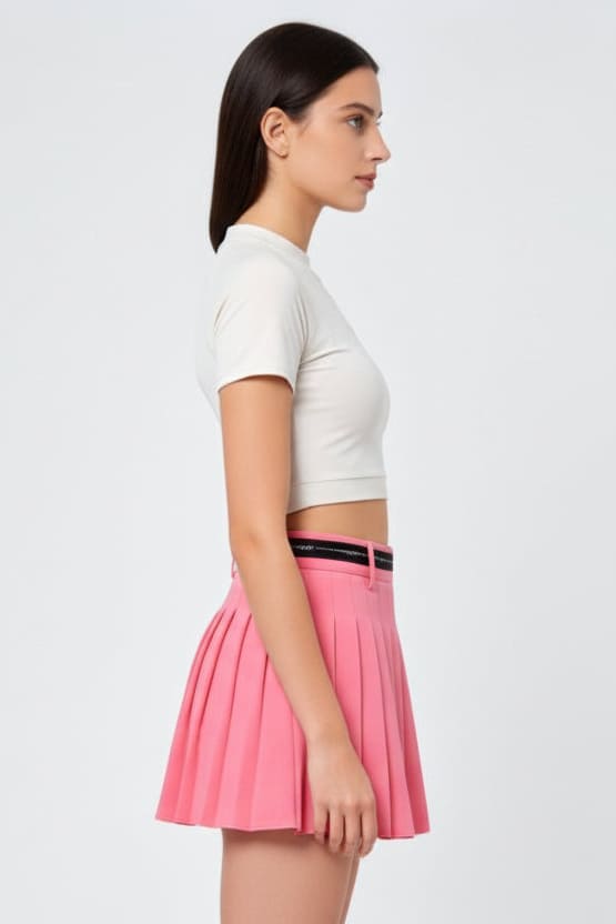 Pink Golf Skort UPF 50+-zoom-2