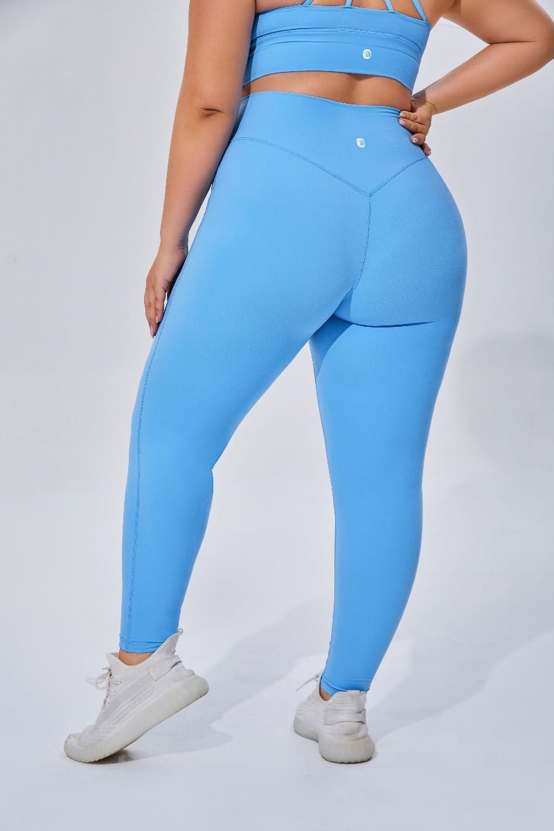 Plus Size High Waist Yoga Leggings-zoom-6