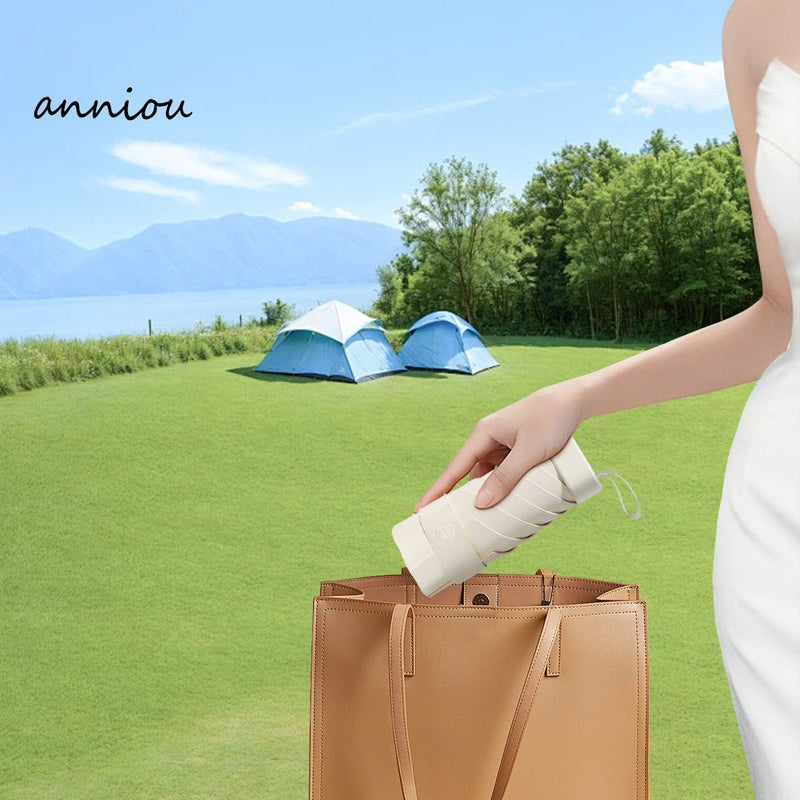 Compact Sun Protective Umbrella UPF 50+-zoom-
