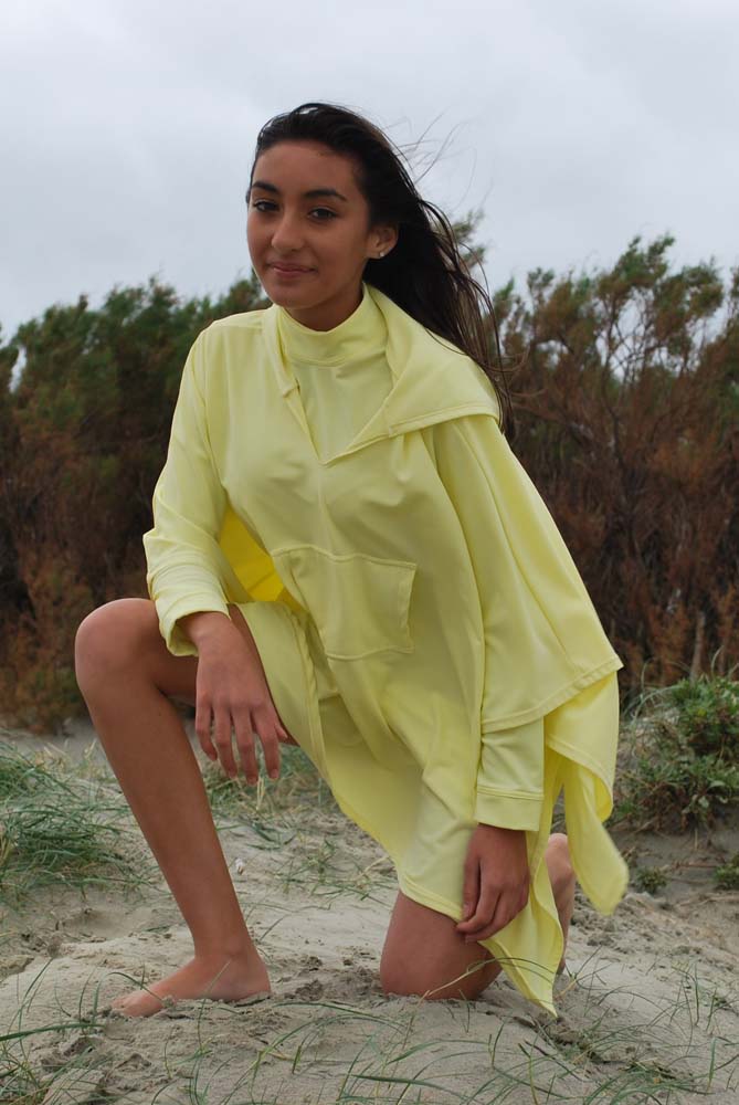 Teenage Sun Protective Poncho - UPF 50+, Age 11-16