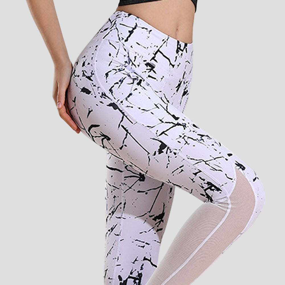 Printed Yoga Leggings UPF 50+-zoom-5
