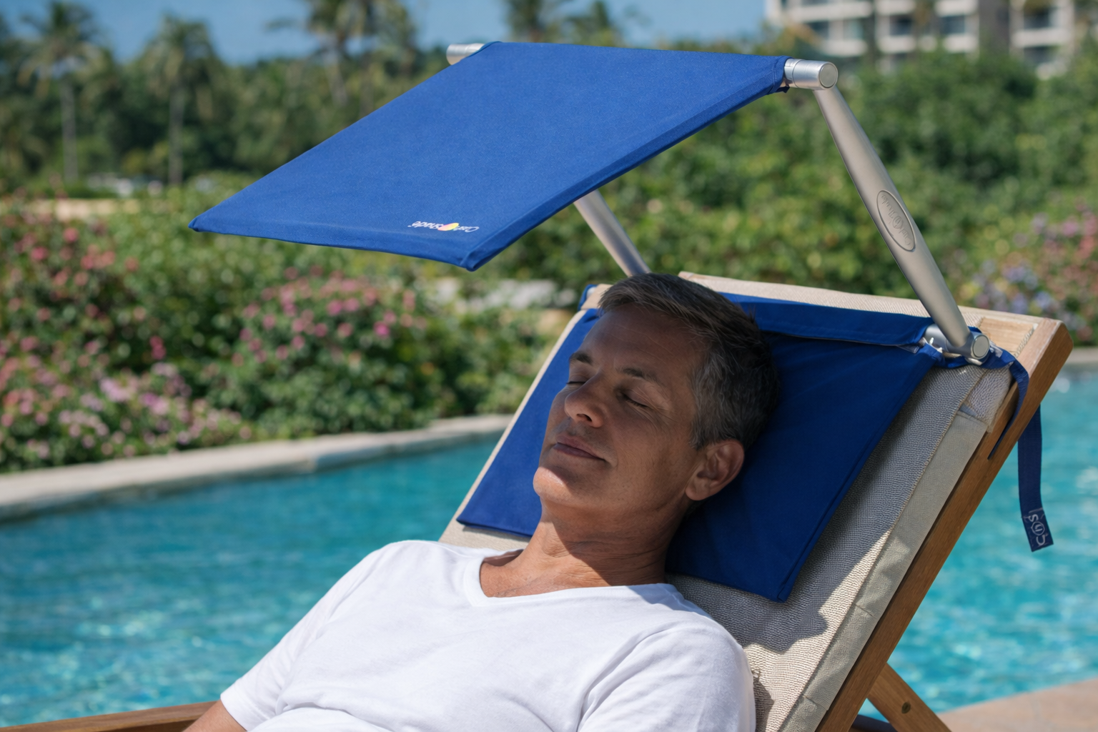 PRE ORDER Cush n Shade Portable Sun Shade for Lounger or Chair - UPF 50+-27