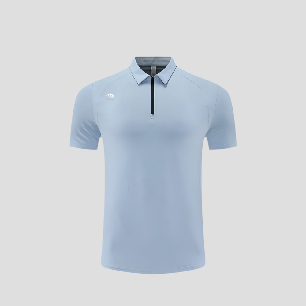 Quarter Zip UPF 50+ Polo Shirt-3