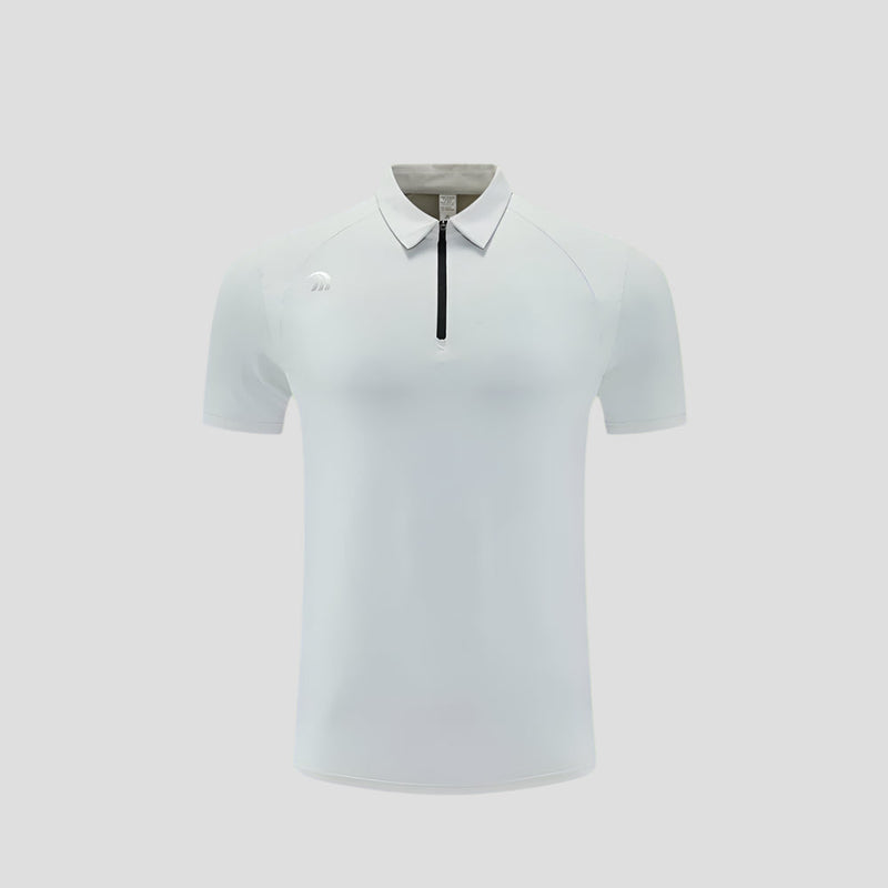 Quarter Zip UPF 50+ Polo Shirt-zoom-