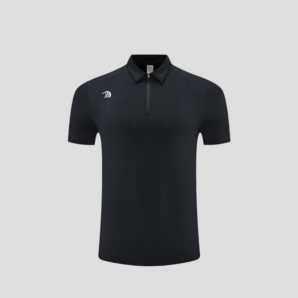 Quarter Zip UPF 50+ Polo Shirt-zoom-1