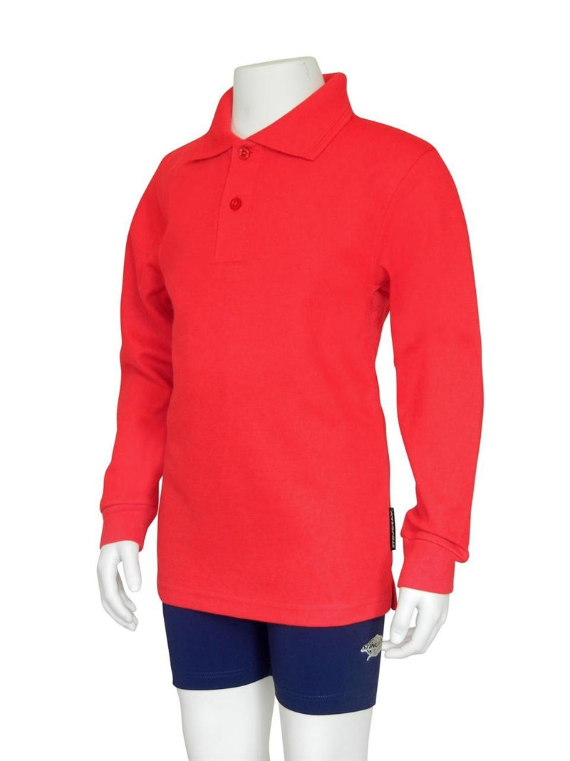 Stingray Long Sleeved Junior Polo Shirt ST801L - UPF 50+