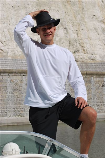 Mens Board Shorts with NO POCKETS - UPF 50+-zoom-
