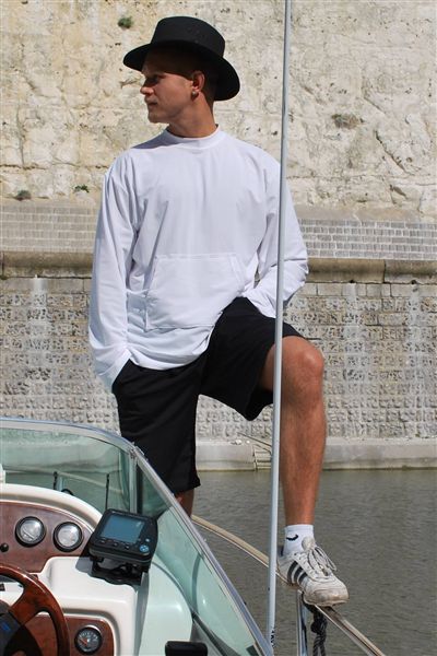 Mens Board Shorts with POCKETS - UPF 50+-zoom-