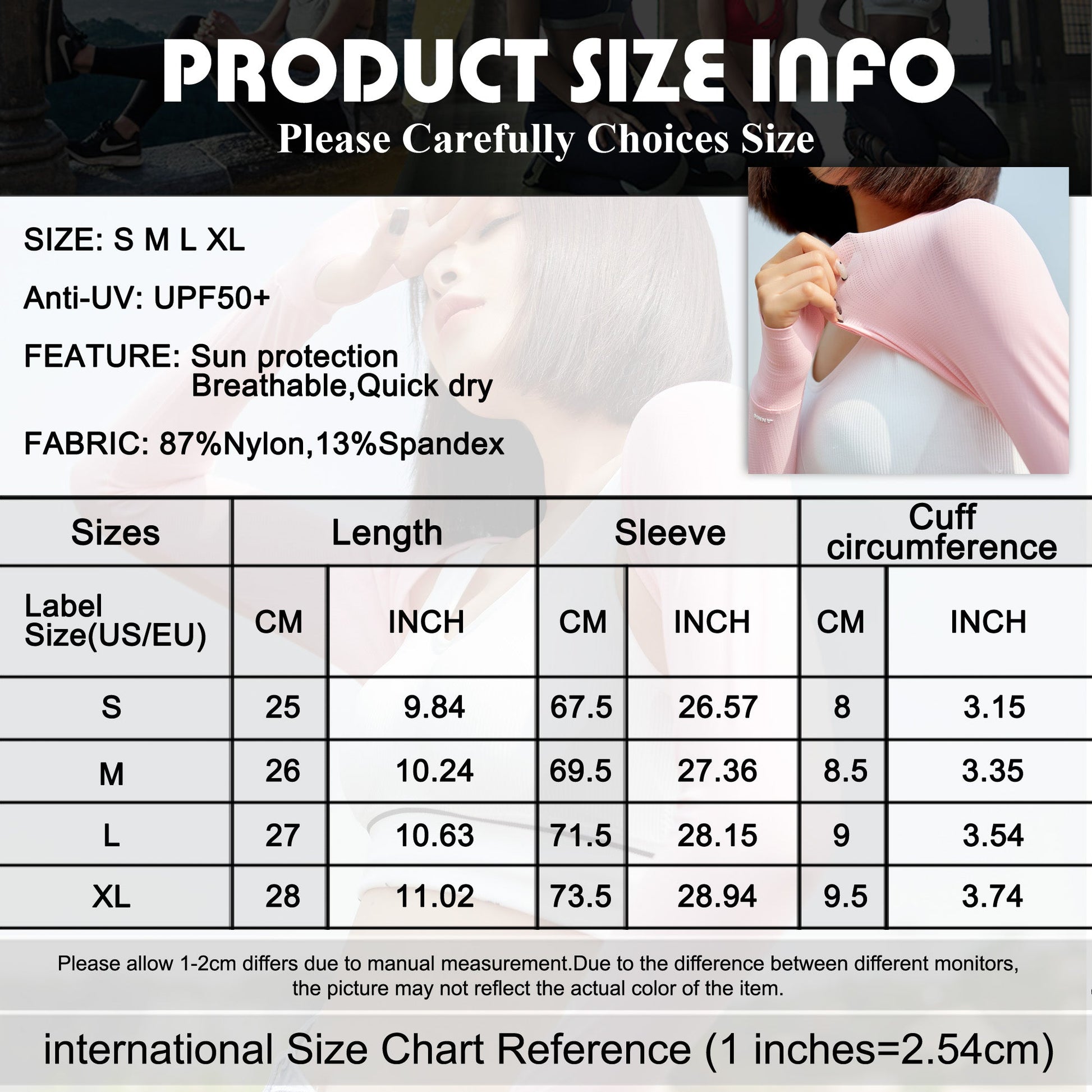 Shoulder Wrap UPF 50+ Sleeves-13