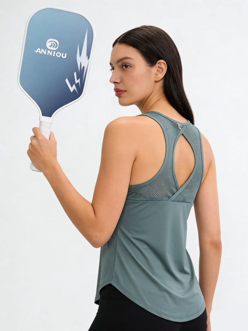 Sleeveless Athletic Yoga Top-zoom-
