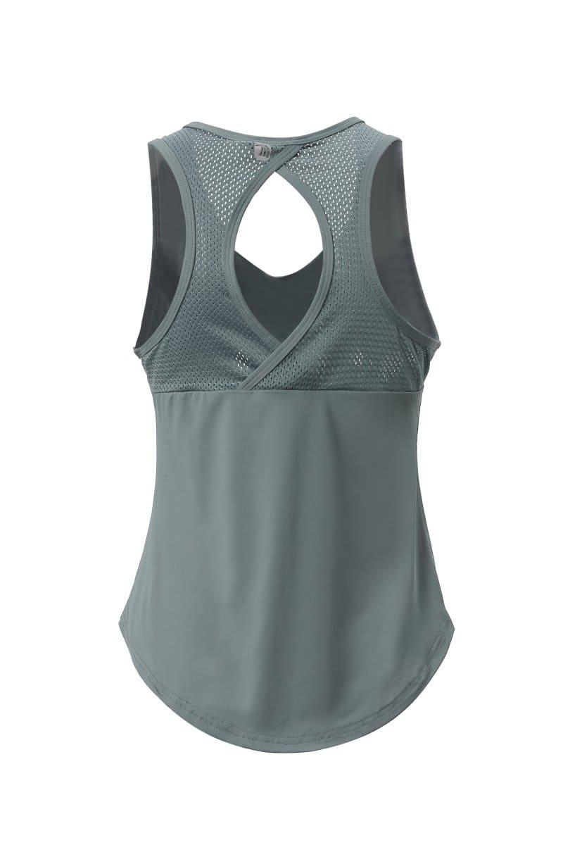 Sleeveless Athletic Yoga Top-zoom-