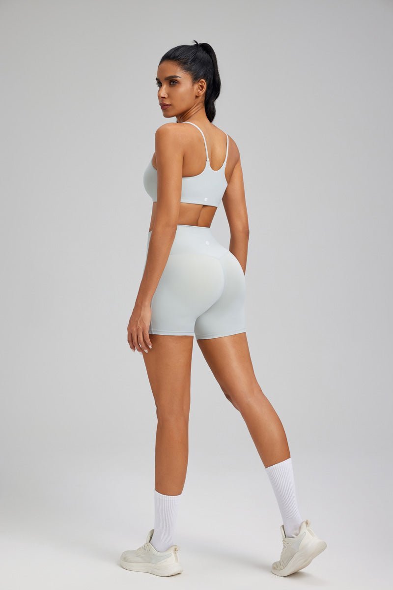 Spaghetti Strap Yoga Bra-zoom-2