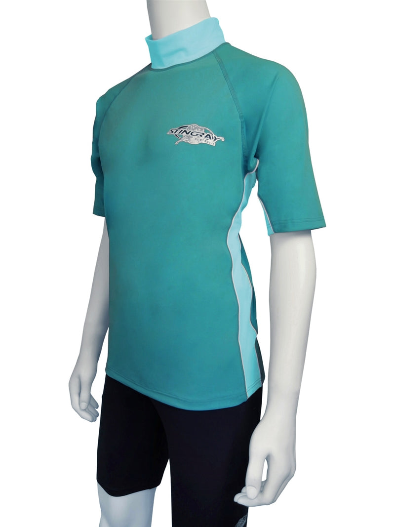Stingray Adult Unisex Rash Shirt S/S ST208A - UPF 50+-3
