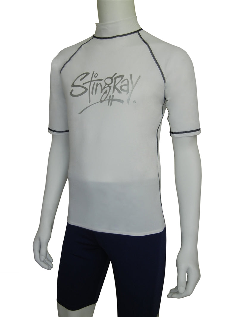 Stingray Mens Surf Shirt Short Sleeved ST216S - UPF 50-zoom-4