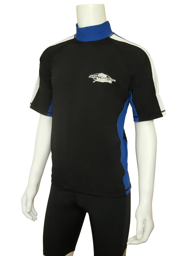 Stingray Adult Unisex Rash Shirt S/S ST218A - UPF 50