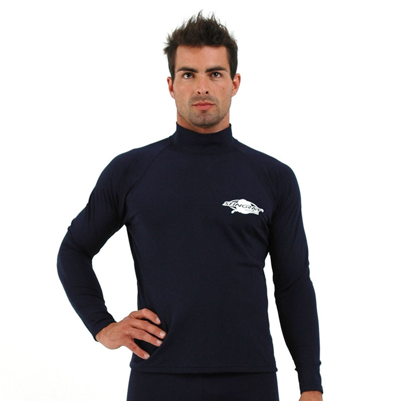 Stingray Adult Unisex Plus Size Rash Shirt L/S ST914AL - UPF 50-zoom-1