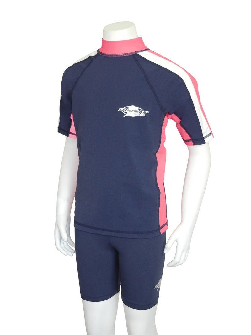 Stingray Childrens Rash Shirt S/S ST2012 - UPF 50-zoom-2