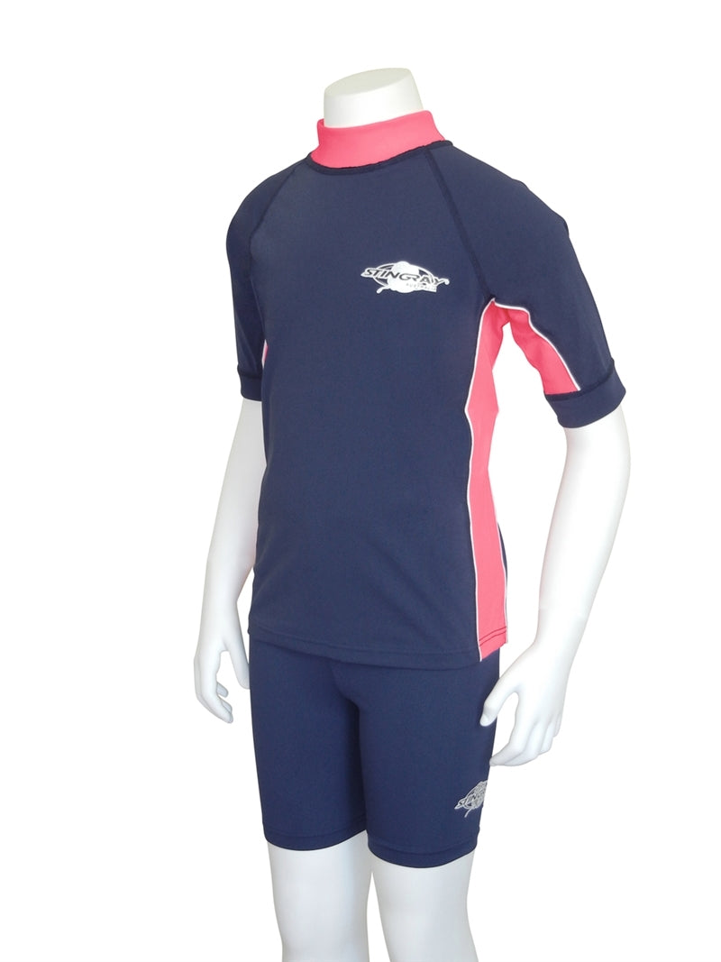 Stingray Childrens Rash Shirt S/S ST2011 - UPF 50-3