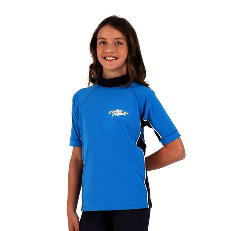 Stingray Childrens Rash Shirt S/S ST2011 - UPF 50-zoom-1