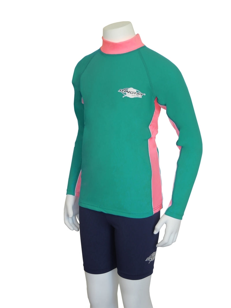 Stingray Childrens Rash Shirt L/S 2011L - UPF 50-zoom-4