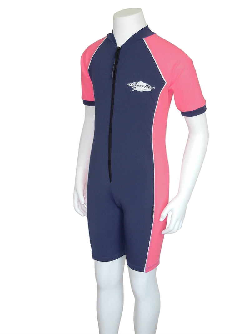 Stingray Childrens Sunsuit S/S ST3002 - UPF 50-2