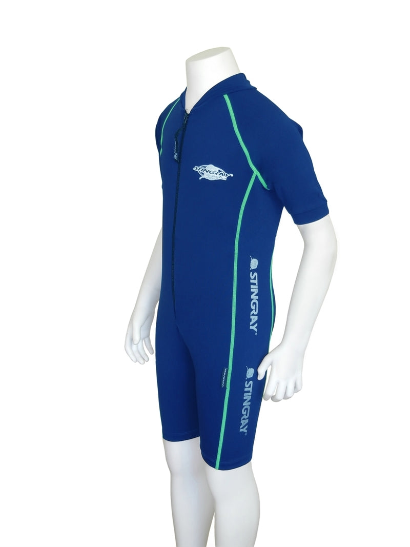 Stingray Childrens Sunsuit S/S Sports Style ST3002S - UPF 50