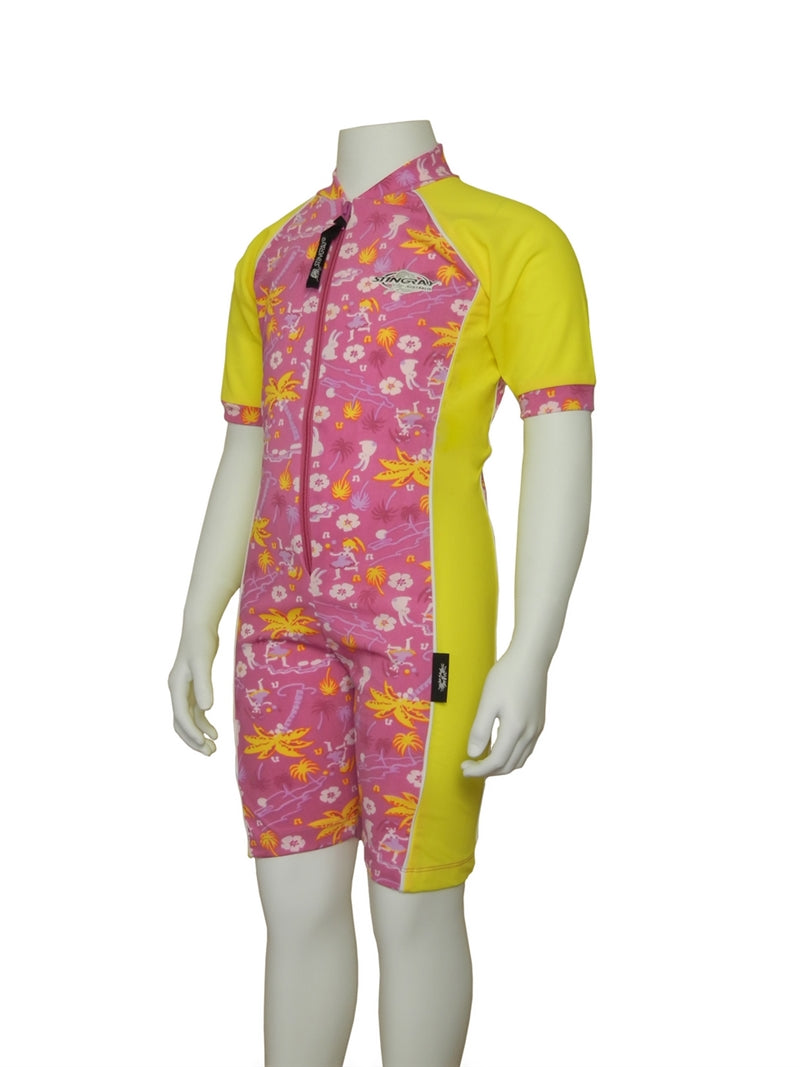 Stingray Kids Hawaii Sunsuit S/S ST2201H - UPF 50
