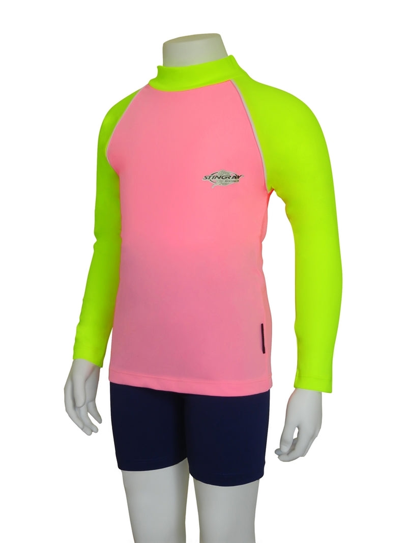 Stingray Kids Rash Shirt L/S ST2003L - UPF 50-zoom-