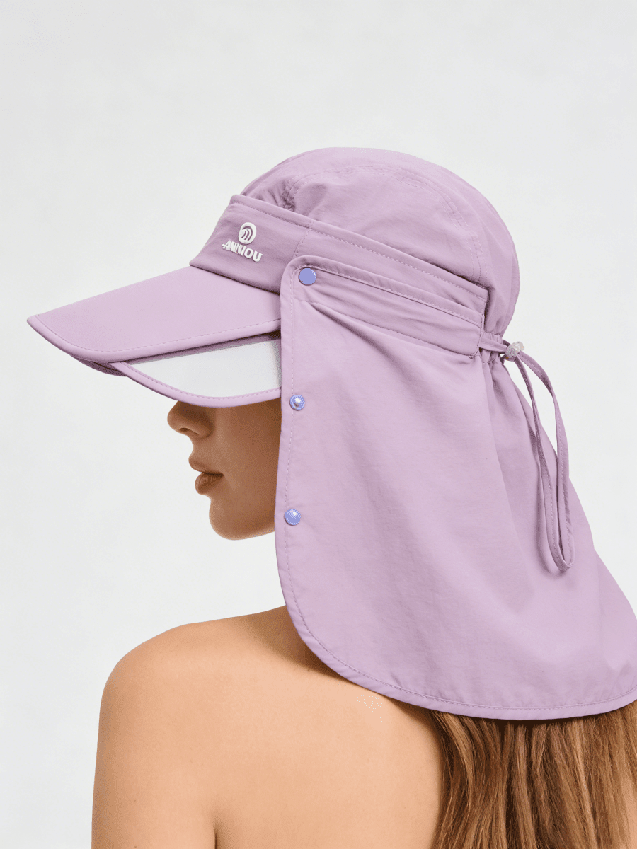 Sun Hat with Face Protection UPF 50+-zoom-5