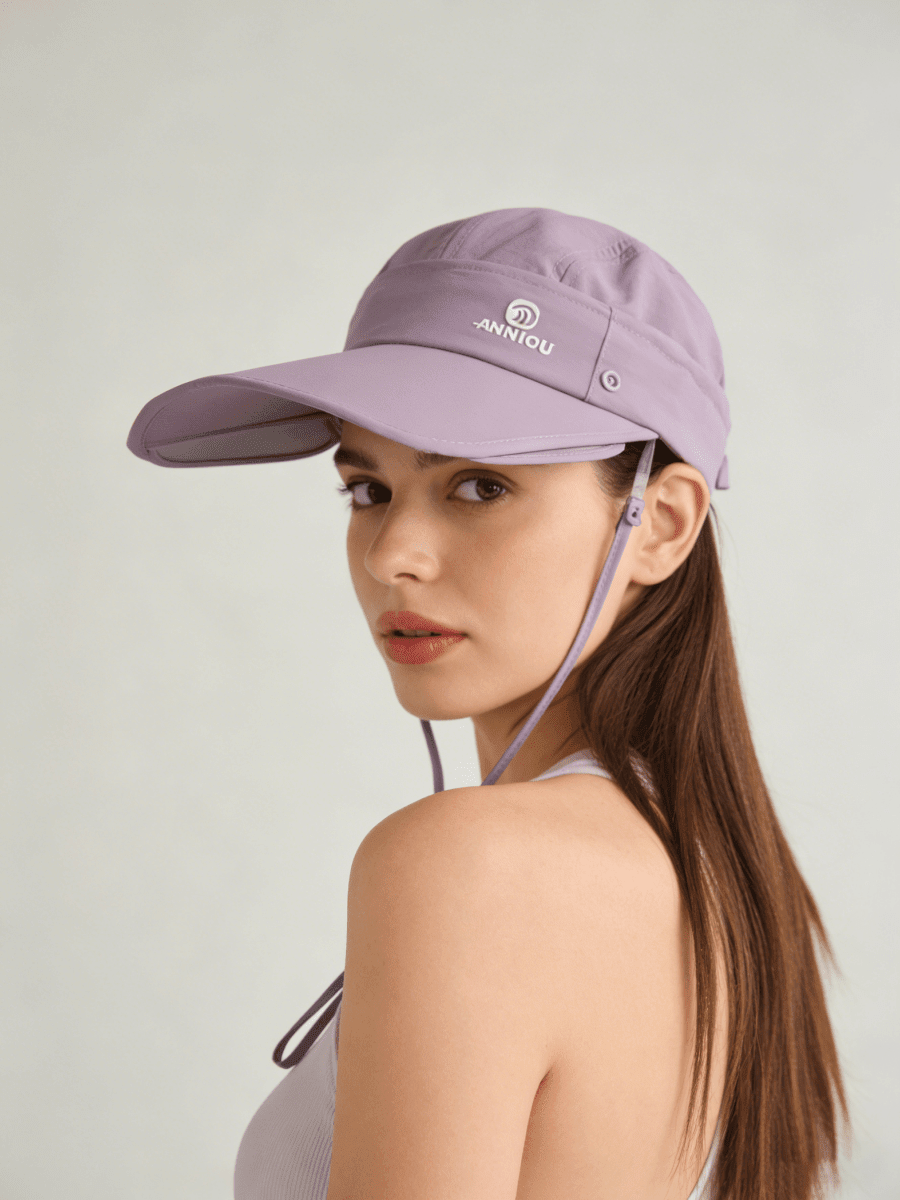 Sun Hat with Face Protection UPF 50+-1