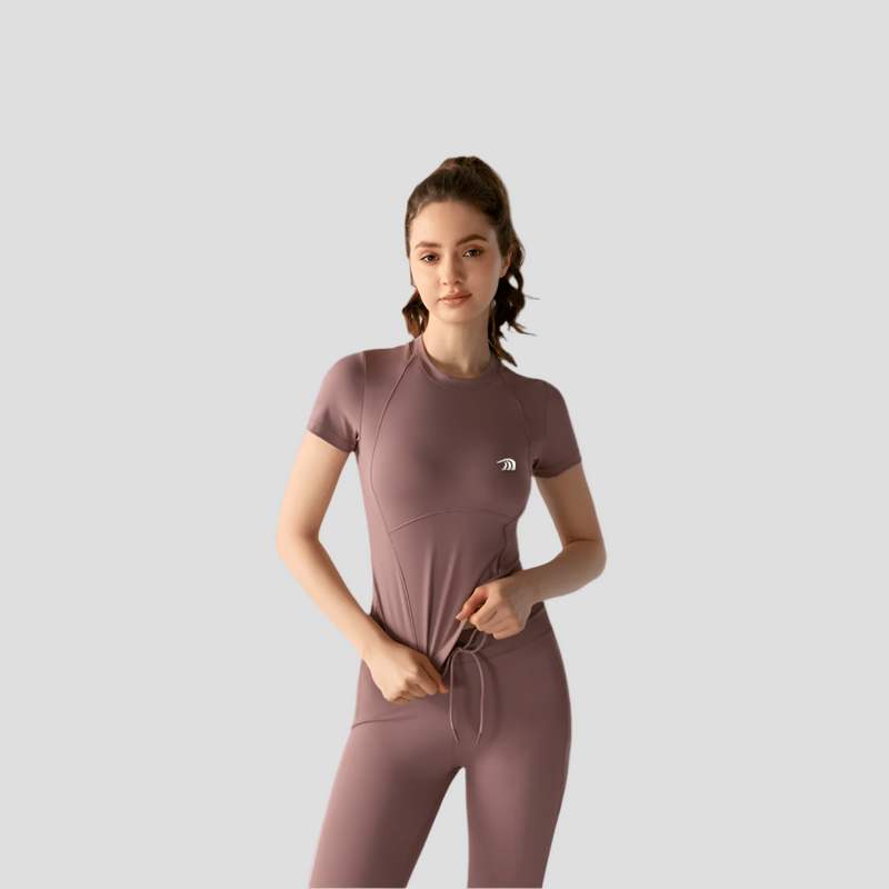 Sun Protection UPF 50+ Yoga T-Shirt-zoom-