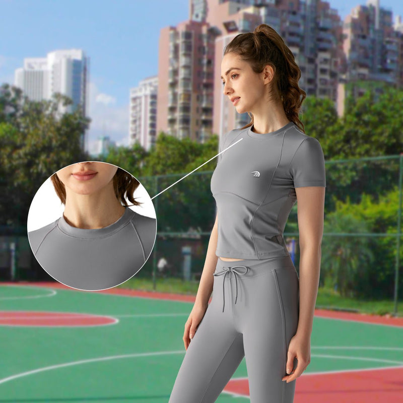 Sun Protection UPF 50+ Yoga T-Shirt-zoom-