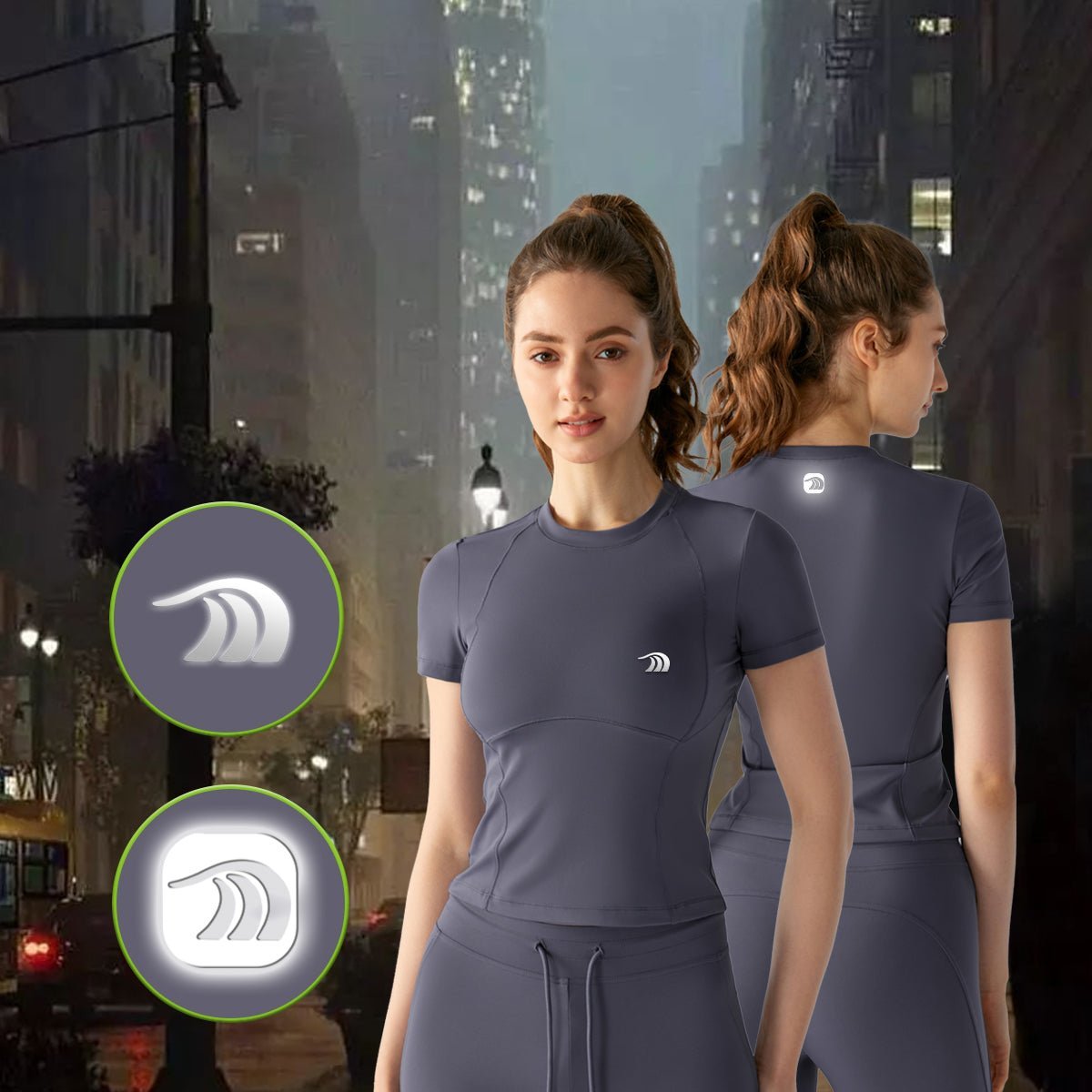 Sun Protection UPF 50+ Yoga T-Shirt-zoom-8