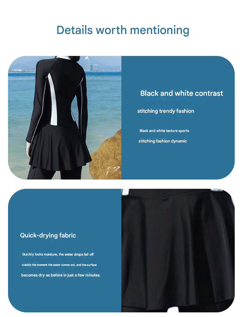 Sun Protective Skirted Rash Guard-6