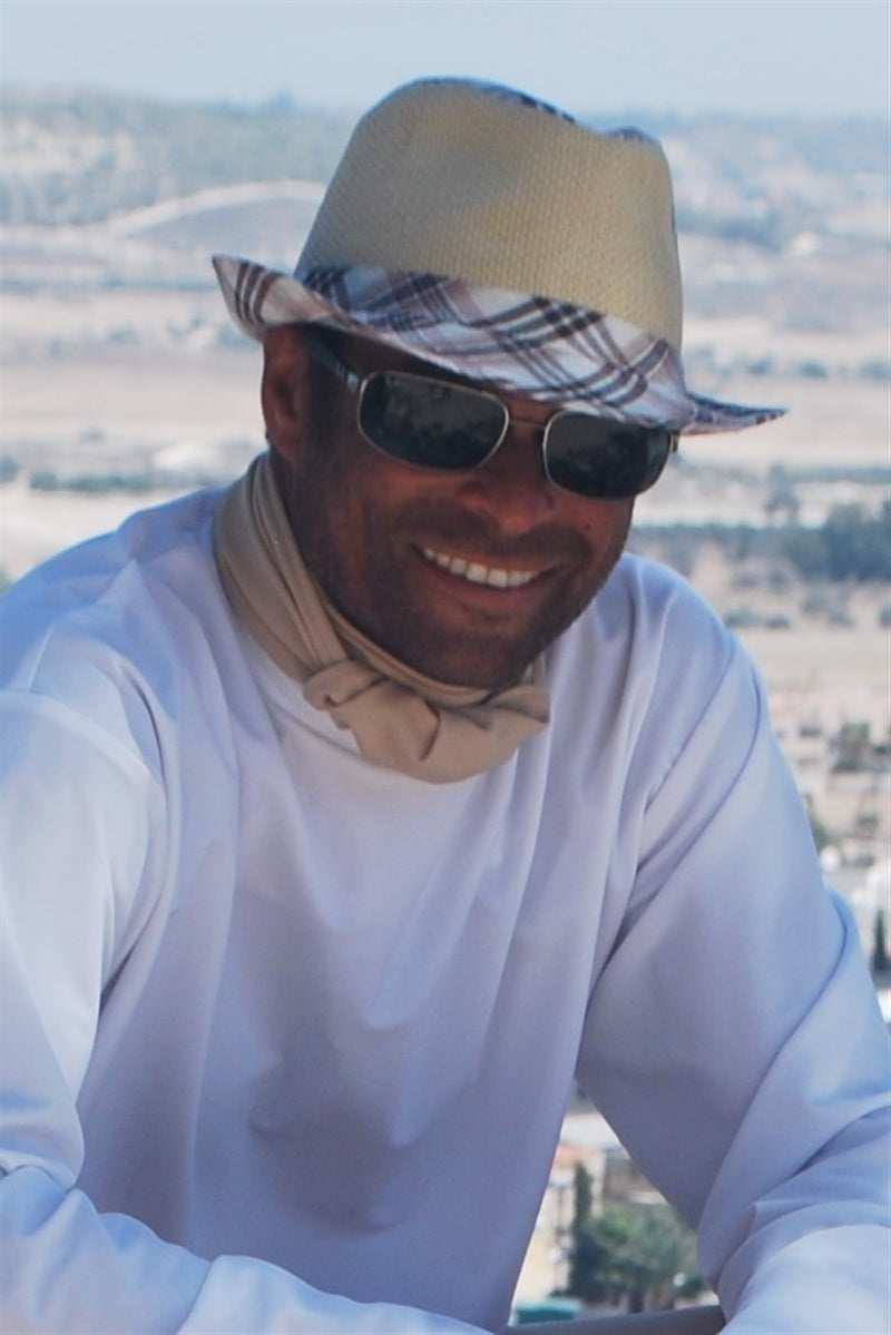 Ready to Dispatch Men's Sun Protective Cravat in Sabbia / Natural - UPF 50+-3